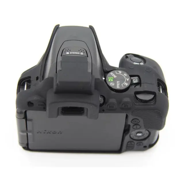 Красивый мягкий силиконовый чехол для камеры Nikon D5500 D5600 | Электроника