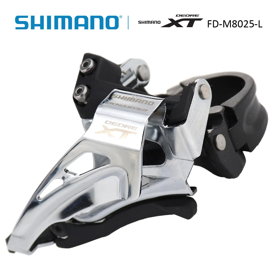 SHIMANO Deore XT FD-M8025 низкий зажим Топ качели передний переключатель 2x11s MTB Аксессуары