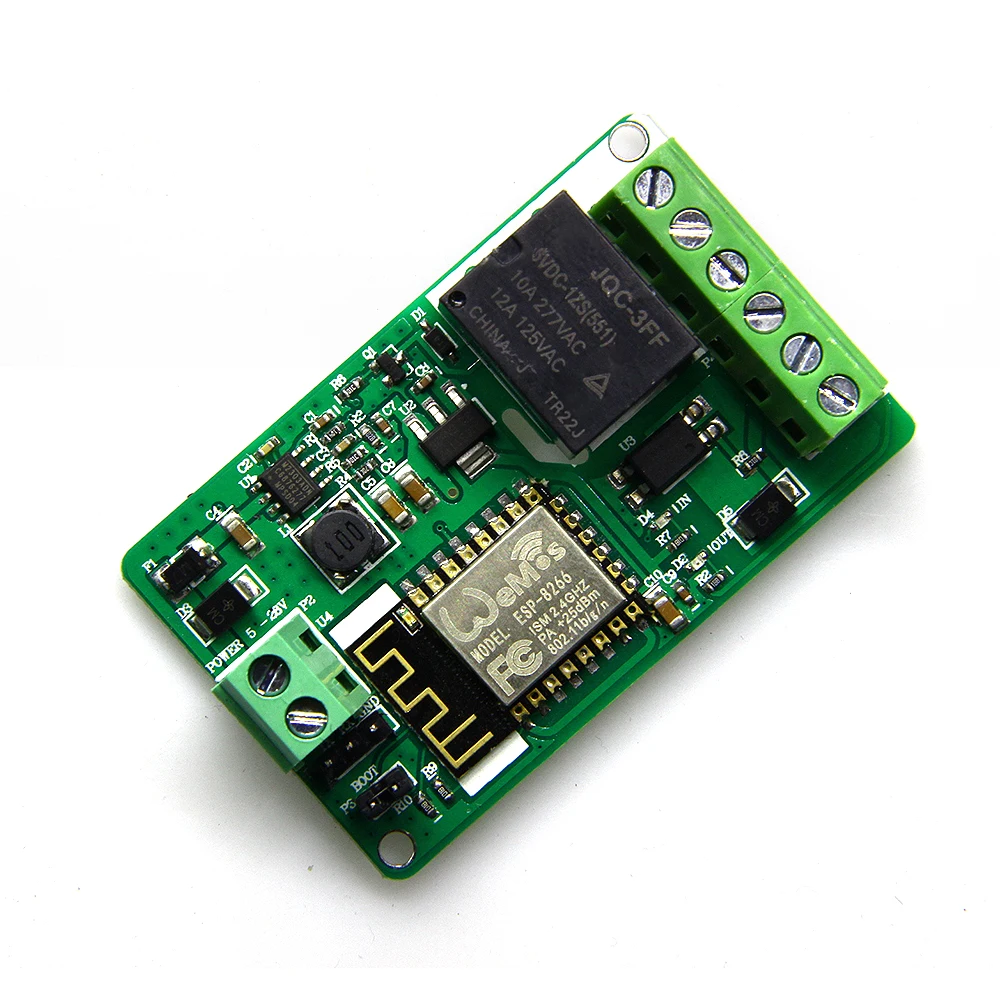 ESP8266 WIFI контроль релейного переключателя модуль сетевого реле WiFi макетной платы |