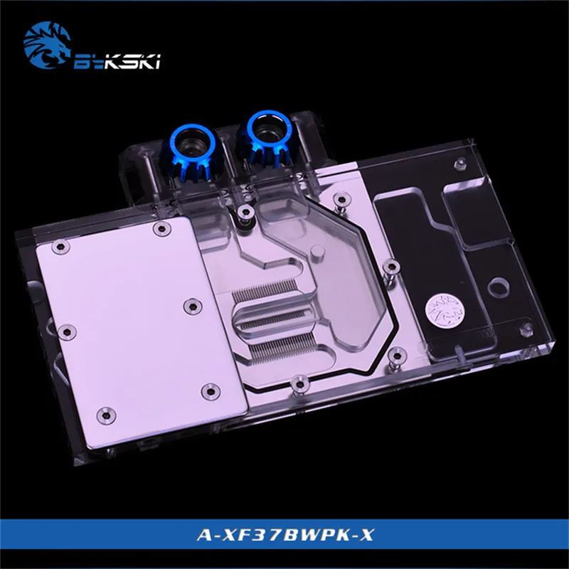 Bykski графический блок с полным покрытием для графической карты XFX R9 370/380 2G/4G Black Wolf