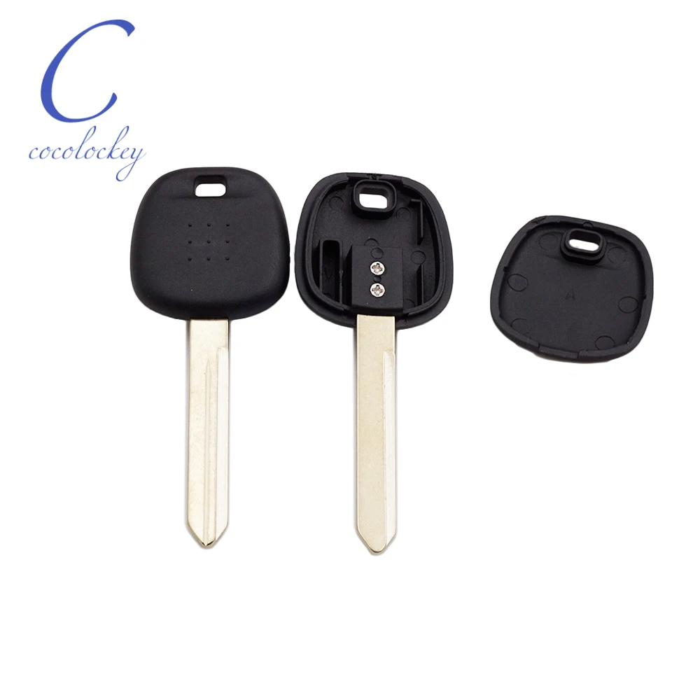 Cocolockey Автомобильный Транспондер Chip Key Shell Toy47 подходит для Toyota Auris Avensis Verso Yaris Uncut