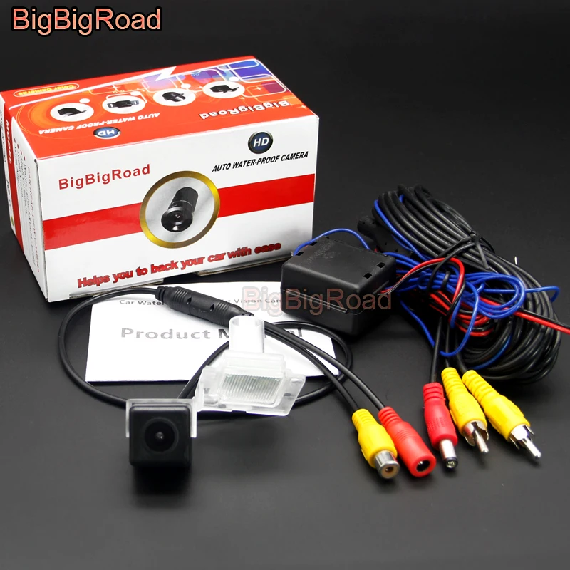BigBigRoad For Mercedes Benz AMG C Class C63S Coupe 2017 Car Rear View Parking Backup CCD Camera Night Vision Waterproof | Автомобили и