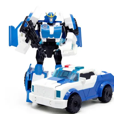 Free shipping Deformation Robot Car Toys Plastic ABS + Alloy Anime Series Action Figure Mobel Model Kids boy toys Christmas Gift |