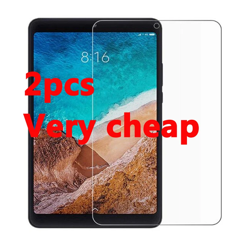 Защитное стекло закаленное для планшета Xiaomi mi Pad 4 8 0 3 мм 9H 2 шт.|Защитные экраны