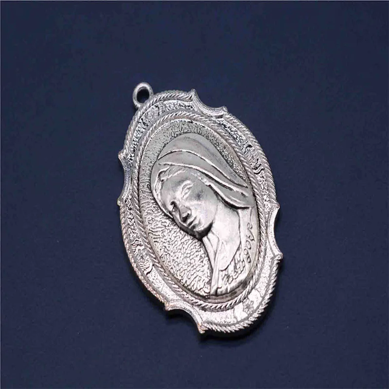 Мода подходящая catotic Дева Мария икона catholic charm ювелирные изделия медаль браслет