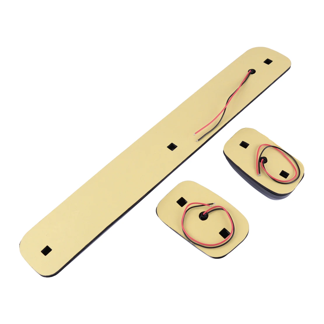 

CITALL 3Pcs Black Car 12V Smoke Cab Roof Running Amber LED Lights Front Fit For Chevrolet Silverado GXC Sierra 2500 HD 3500 HD