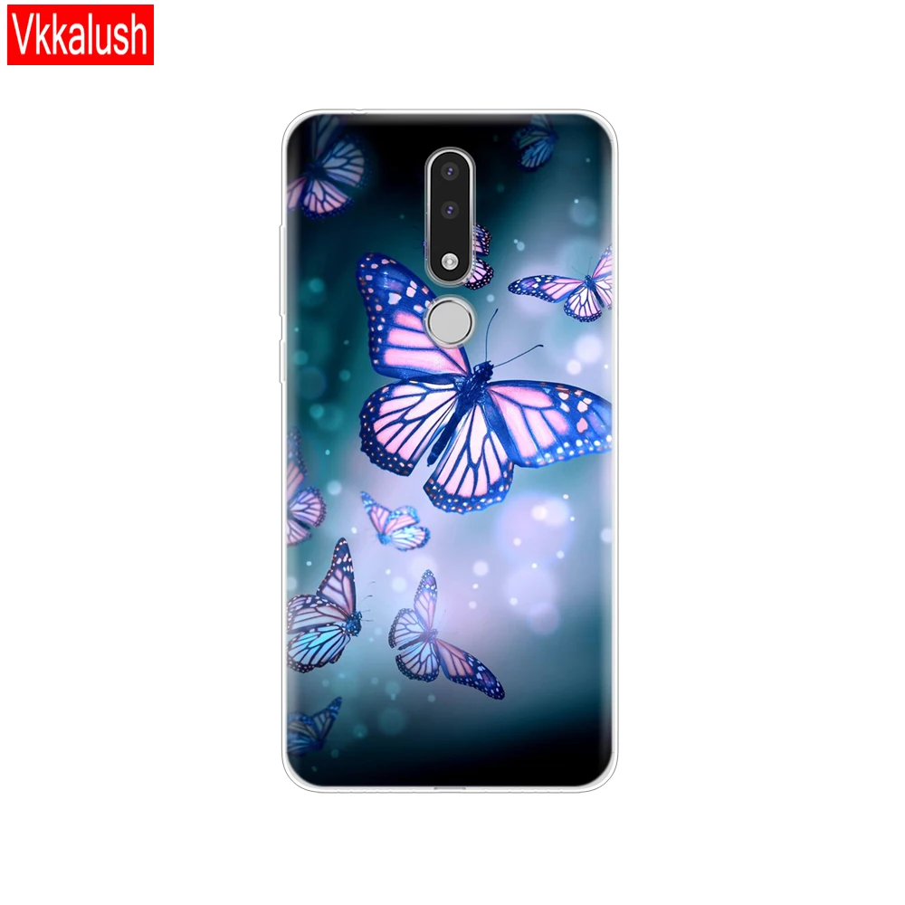80182 Чехол для телефона Nokia 3,1 Plus, чехол, Забавный мультяшный силиконовый мягкий чехол на заднюю панель Nokia3.1 для Nokia 3,1 Plus, чехол, сумка bock - Color: 80182