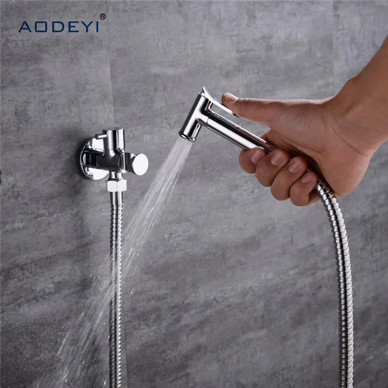 toilet hand held bidet spray anal shower head douche kit shatta portable brass valve bathroom bidet sprayer jet tap holder hose free global shipping