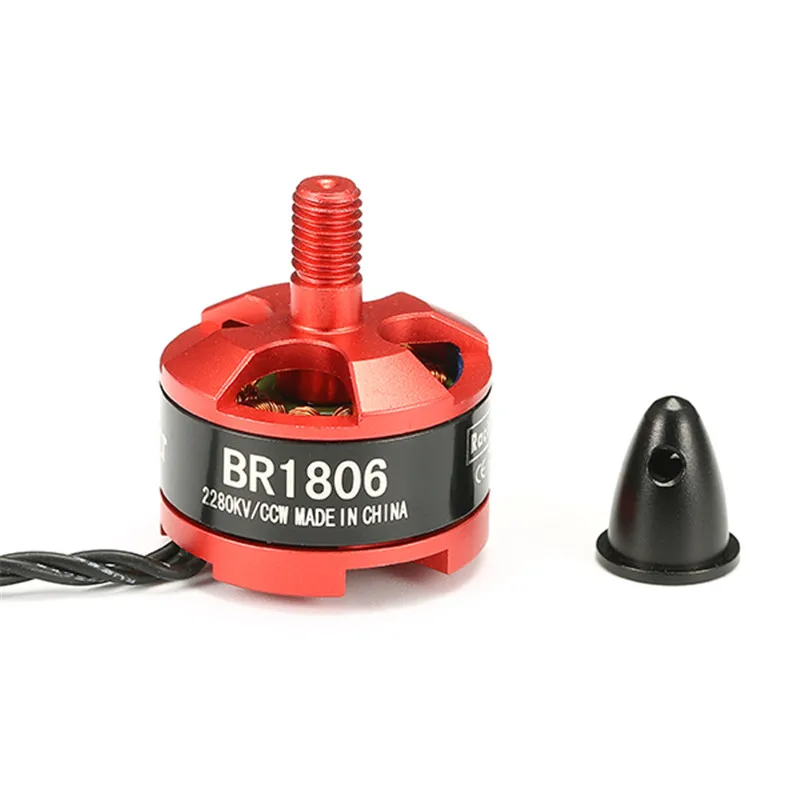 Последним Высокое Качество 4 ШТ. Racerstar Гоночный Издание 1806 BR1806 2280KV 1-3 S Безщеточный