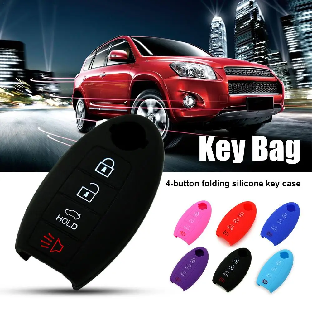 Горячая Силиконовый чехол для дистанционного ключа Ниссан алтима Максима Мурано
