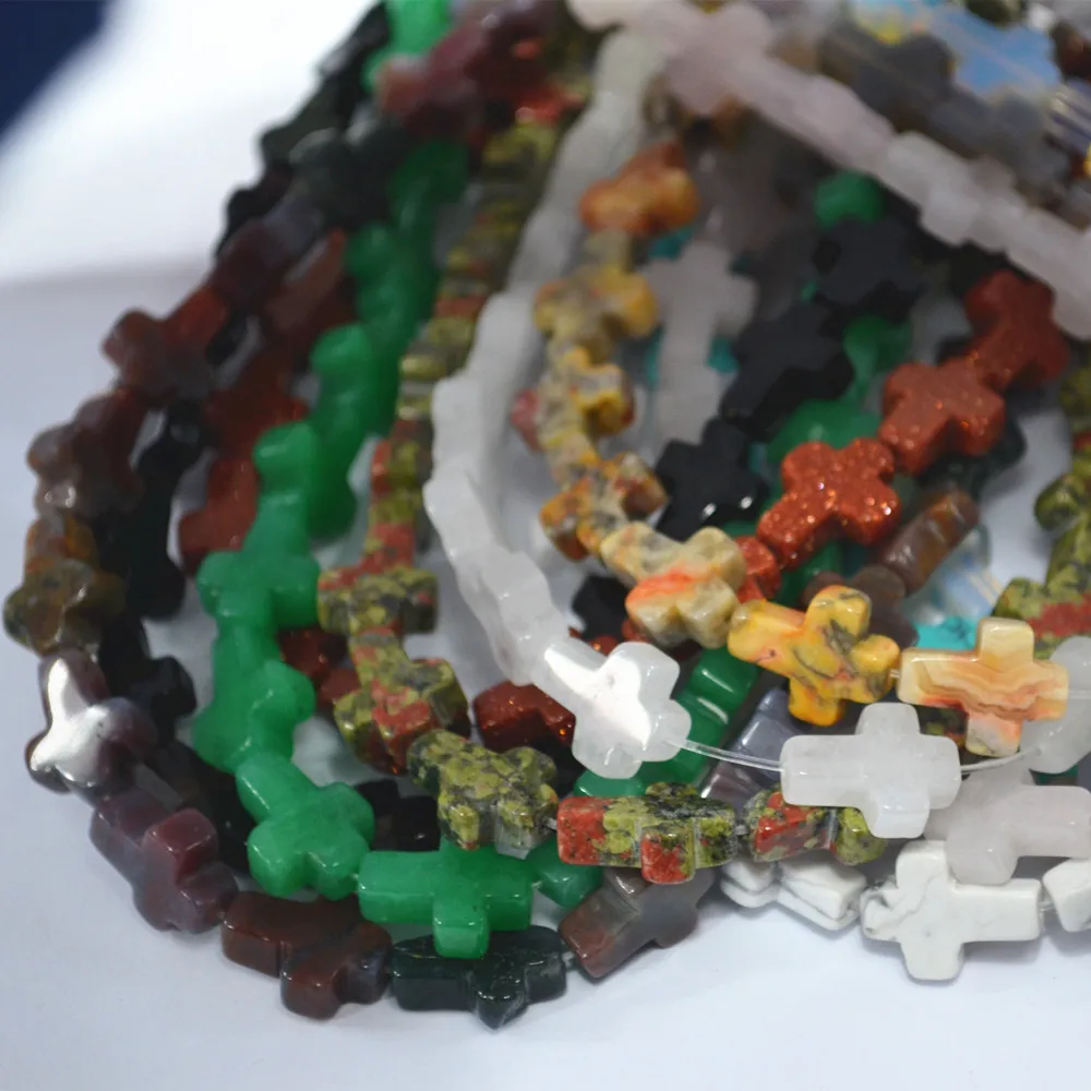 Горячая Распродажа модные бусины из натурального камня Разноцветные Подвески