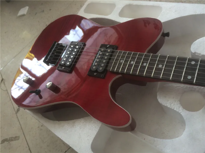 Электрогитара Новый Гитары ra фен бордового цвета электрогитара/с Сеймур Дункан
