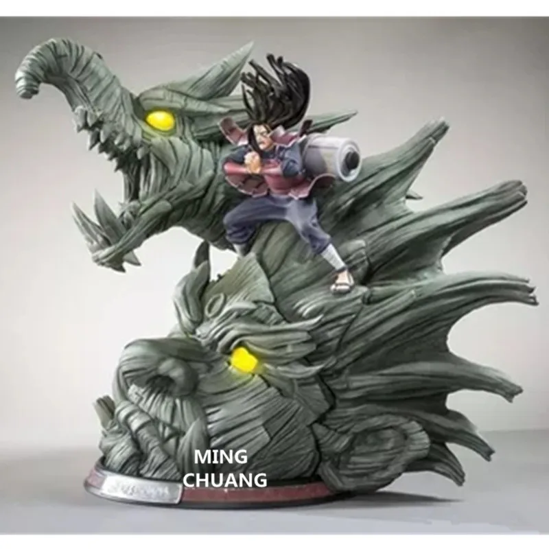 19 &quotСтатуя Наруто бюст Shodai Hokage полная длина портрет сенджу хаширама ГК фигурку