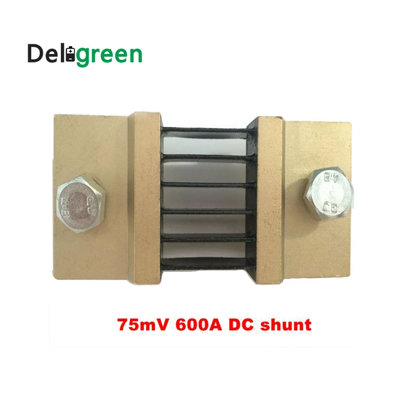 Deligreen шунт постоянного тока 75 мВ 600 А для измерительного прибора а/Ач|shunt|shunt 75mv |