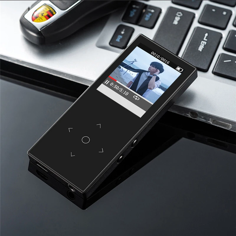 1 8 дюймов Bluetooth Hi Fi MP3 плеер Сенсорный экран ультра тонкий 4/8/16 ГБ Цвет Экран fm радио