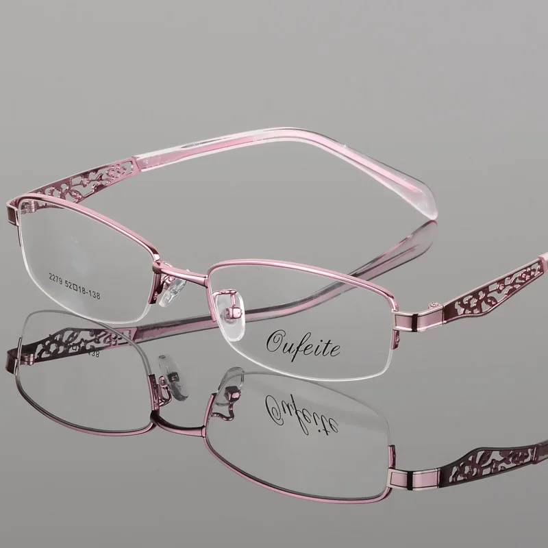 Оправа для очков BCLEAR Женские оправы близорукости чистые прозрачные очки с полыми