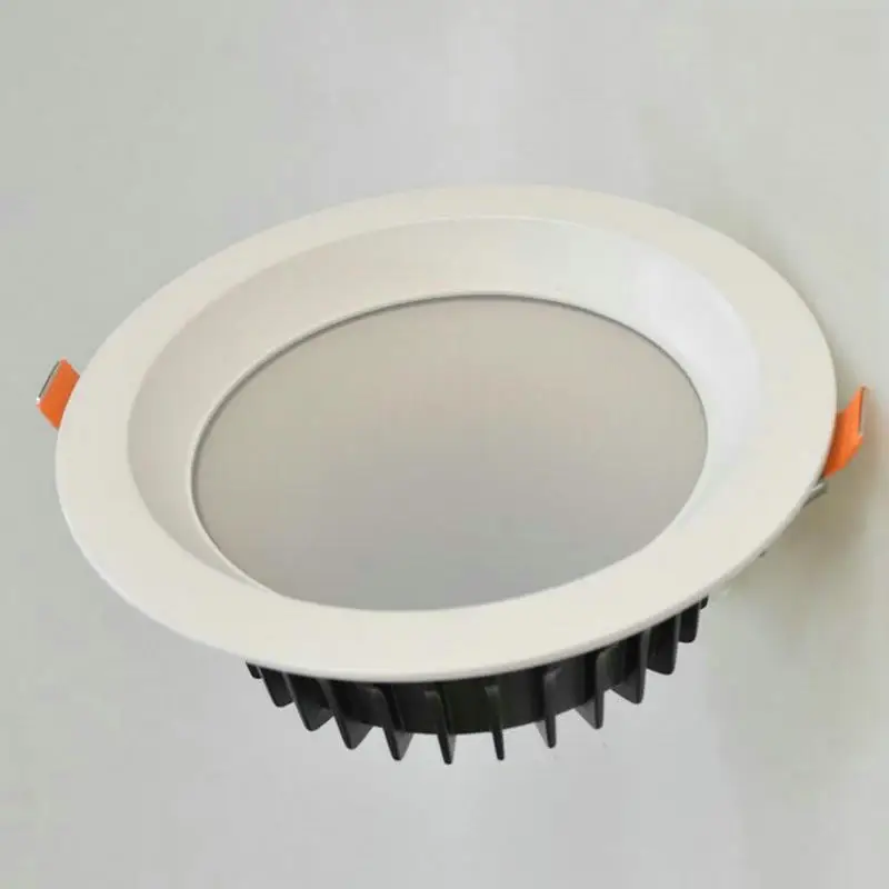 12 шт. светодиодный светильник 15 Вт 20 30 AC110V AC220V COB потолочный встраиваемый плафон
