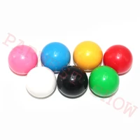 free shipping 7pcs 35mm arcade sanwa joystick top ball zippy joystick balltop round ball for diy arcade accessories
