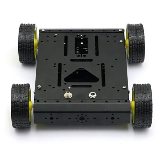 4WD шасси Алюминиевый мобильный робот Платформа для робота Arduino | Электронные