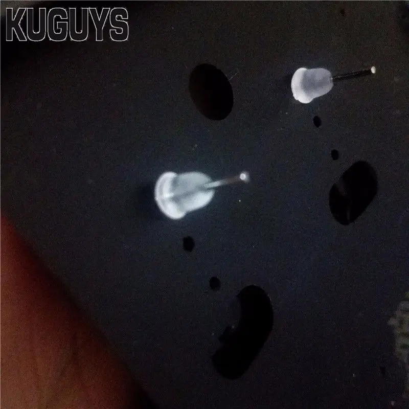 KUGUYS ювелирные изделия для женщин Brincos акриловые бусины с красным сердцем большие