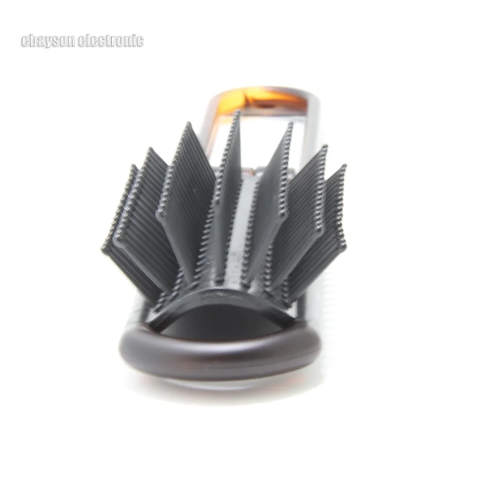 Высококачественная Складная тонкая карманная расческа для волос с зеркалом