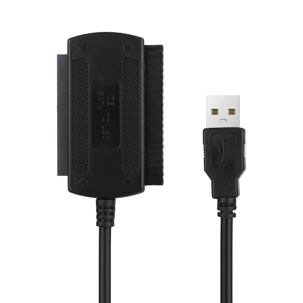 Адаптер SATA/PATA/IDE к USB 2 0 кабель конвертер для жесткого диска 5/3 5 DVD|Компьютерные