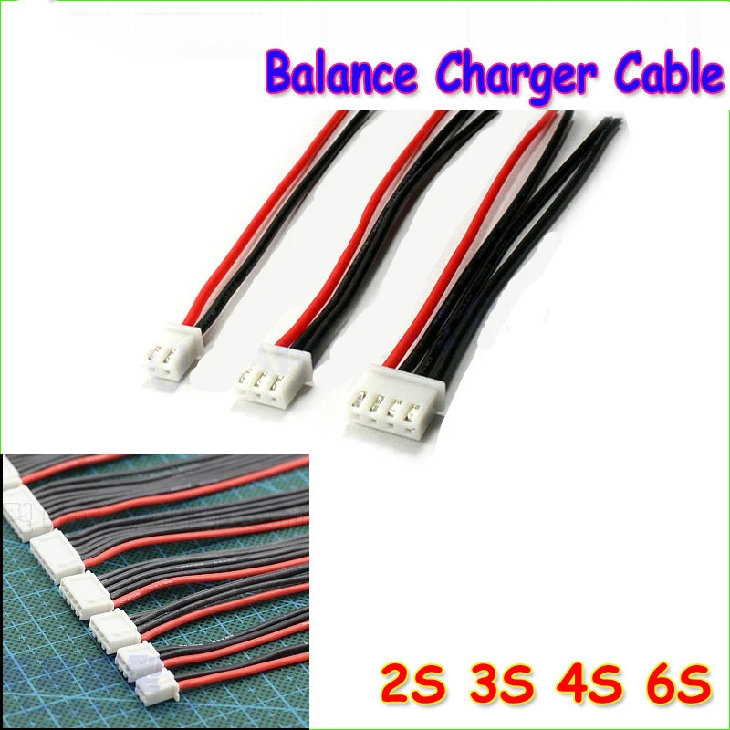 1pcs 2S 3S 4S 5S 6S Balance Charger Cable Lipo Battery For IMAX B3 B6 Connector Plug Wire | Игрушки и хобби