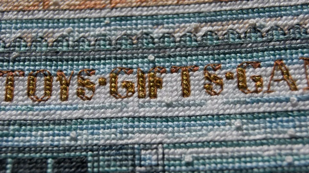 Бесплатная доставка популярный высококачественный Счетный Набор для вышивки