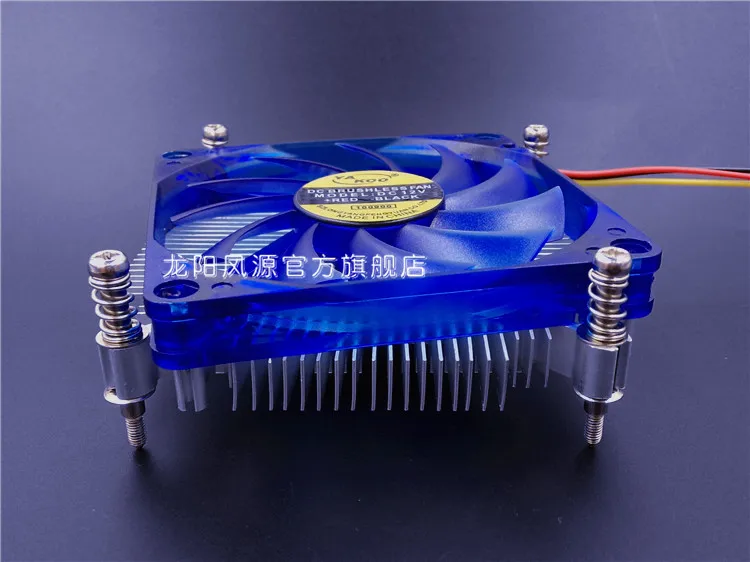 Вентилятор процессора для LGA1155 LAG1156 кулер процессора с 80 мм вентилятор Comptuter Вентилятор охлаждения процессора с 3pin