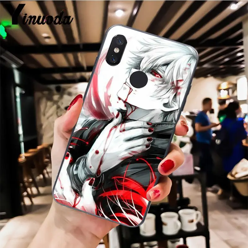 Чехол Yinuoda для телефона с японским аниме Токио Гуль Япония чехол Xiaomi Redm4X 6A 5A 7A Redmi5