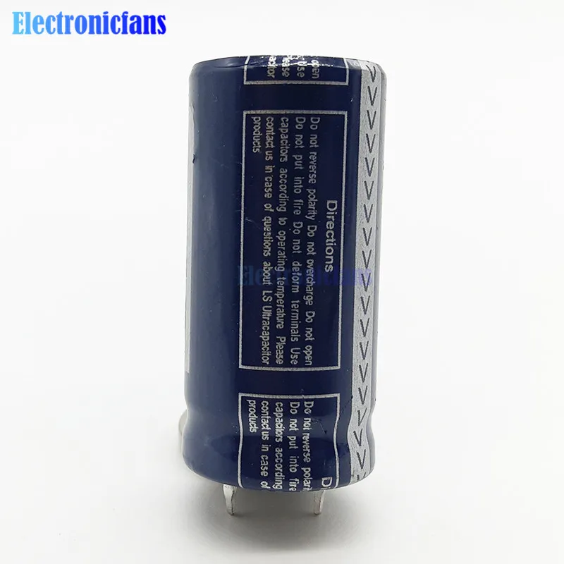 2 8 В 100F 45*22 мм супер фарад конденсатор низкая ESR высокая частота 2.8V100F 45x22 Ultracapacitor