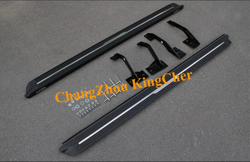 Алюминиевая подножка боковая nerf bar подходит для Land Rover Range 2014 2015 2016|side step bars|nerf