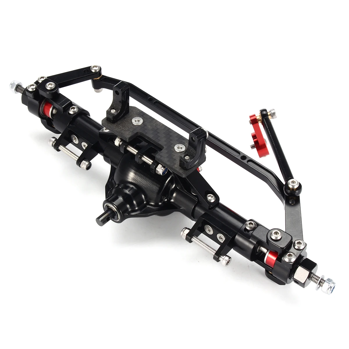 Xtra Speed XH алюминиевый 6061 T6 CNC обработанный передний мост ось для 1/10 осевой SCX10 #