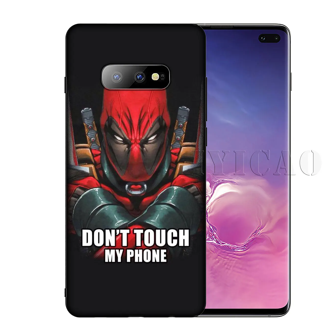 IYICAO Deadpool Movie Marvel Мягкий силиконовый чехол для телефона Samsung Galaxy S20 Ultra S10 Lite S9 S8 Plus S6