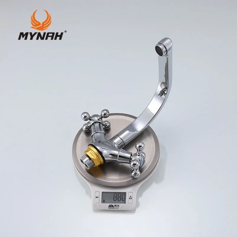 MYNAH Россия бесплатная доставка современный стиль кухонный кран смеситель для
