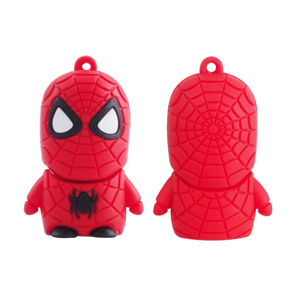 WANSENDA USB флеш накопитель в мультяшном стиле 128 ГБ 64 32 16 8 4 Гб 2 0 дюйма|pendrive batman|pen drive