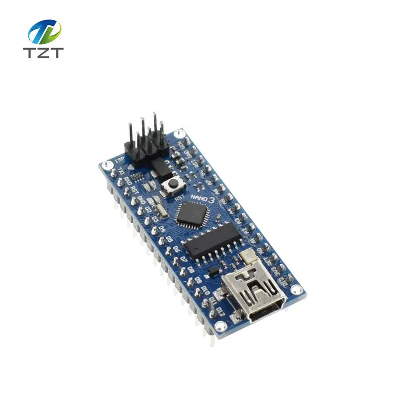 Мини USB с Загрузчиком Nano 3 0 контроллер совместим Arduino CH340 драйвер 16 МГц NANO V3.0 Сварка
