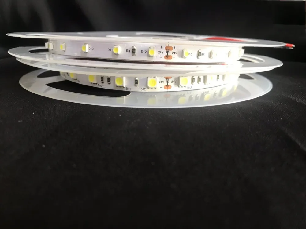 RGB LED SMD3528 60 светодиодов/м 2 года гарантии IP20 5 м 24 В Светодиодная лента идеальный DIY