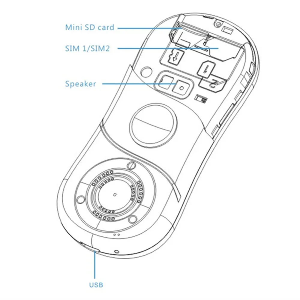 SERVO S08 фиджет Спиннер 1 3 дюйма две SIM карты Bluetooth FM|mobile phone|phone 1dual sim |