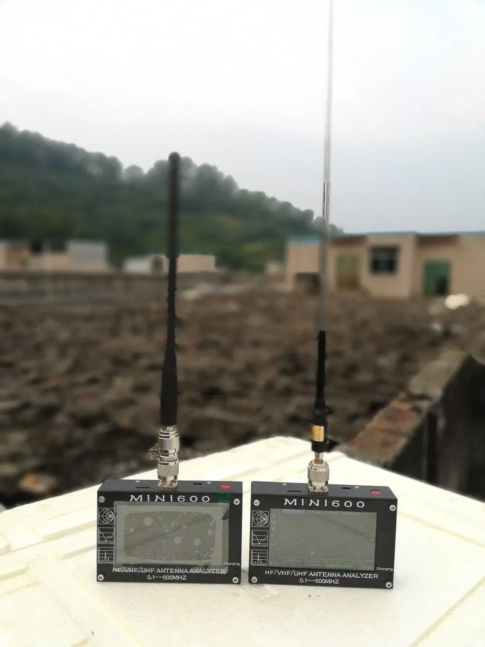 DYKB 0 1-600 МГц антенный анализатор HF/VHF/UHF ANT SWR Измеритель цифровой дисплей Частота