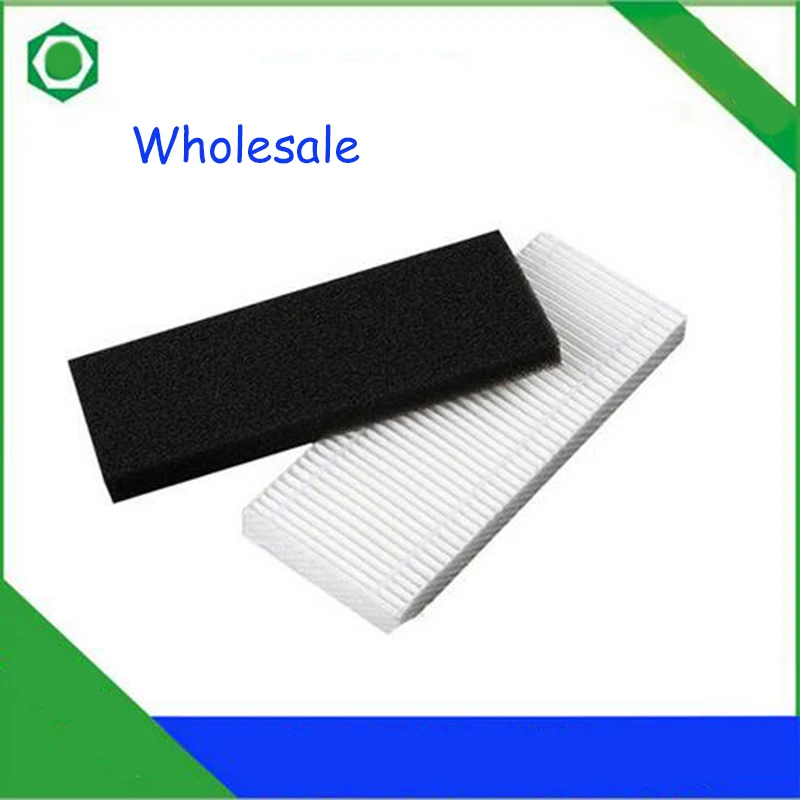 30sets/lot Robot Vacuum Cleaner Filters HEPA filter for Ecovacs Deebot Dibea CEN630 CEN530 CR631 irobotisc Parts | Бытовая техника
