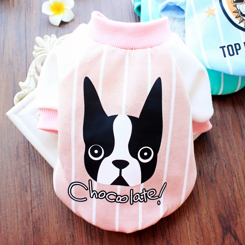Small Dog Coats &amp Jackets Pet Sweatshirt New Fashion Hoodie Cartoon Animal Printed Spring Summer Puppy Cat Shirt Clothes | Дом и сад