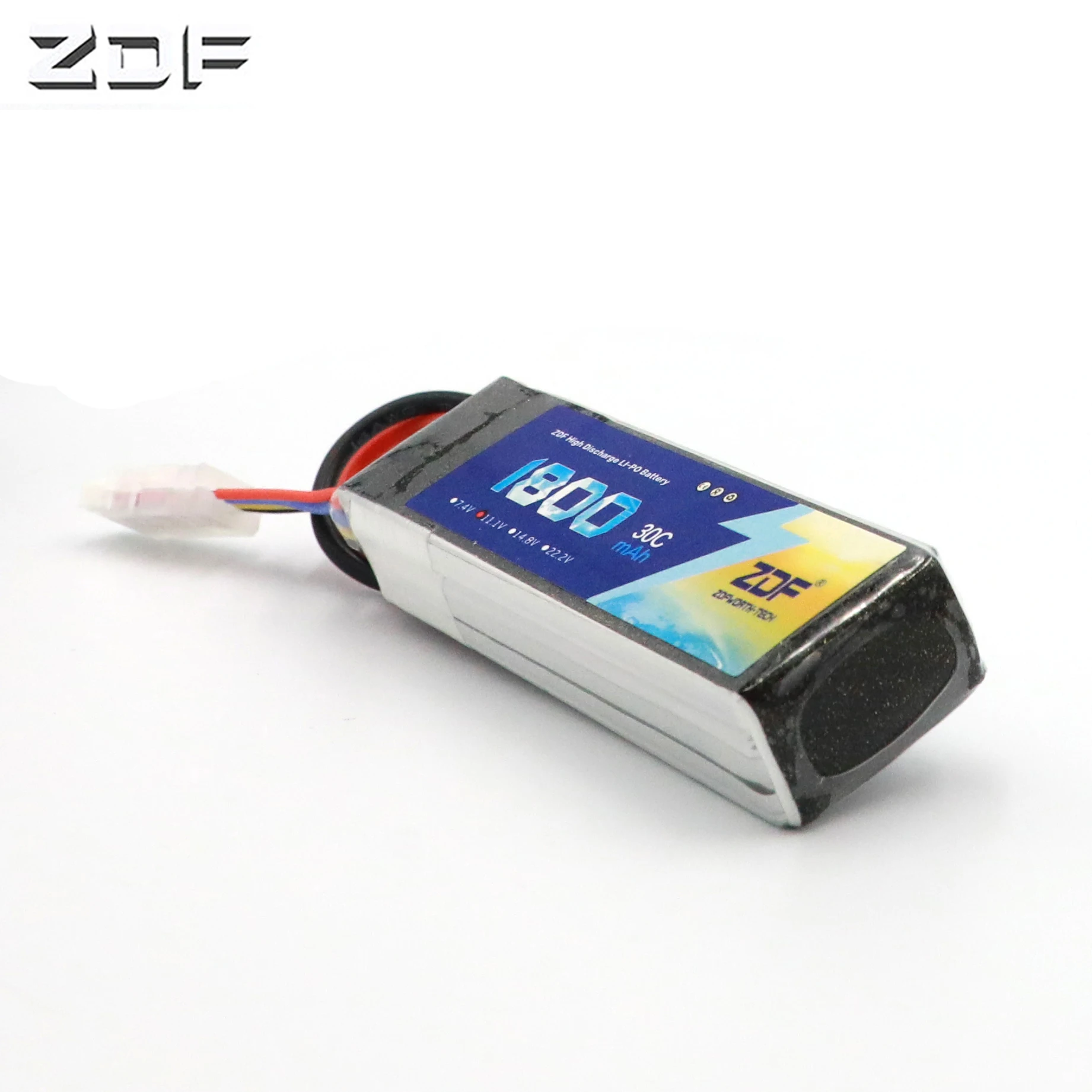 ZDF Lipo 3S 11 1 В 1800 мАч 30C для радиоуправляемого квадрокоптера вертолета автомобиля