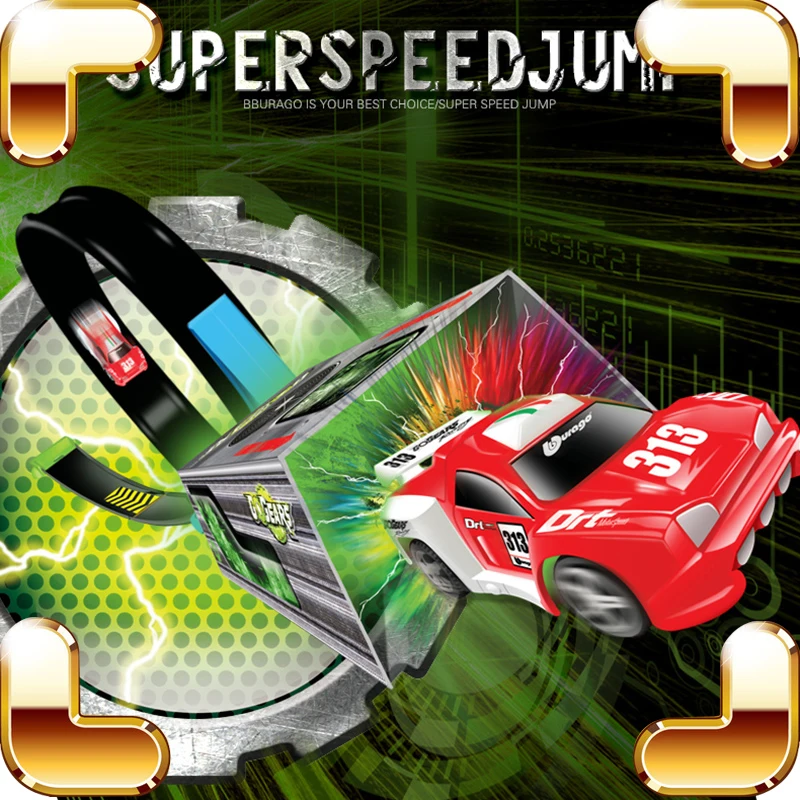 Рождественский подарок Модель гоночного автомобиля с откидной спинкой