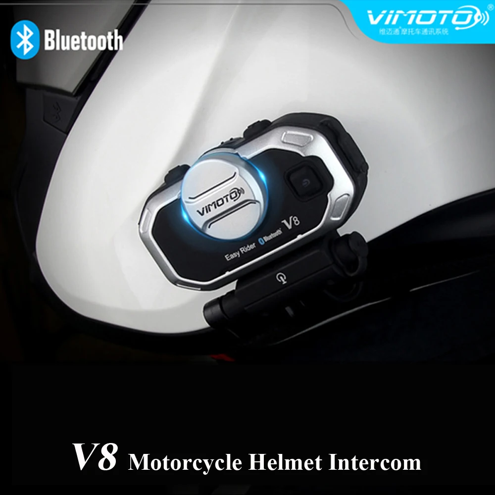 2 шт. бренд Vimoto V8 Многофункциональный мотоциклетный всадник Bluetooth шлем домофон