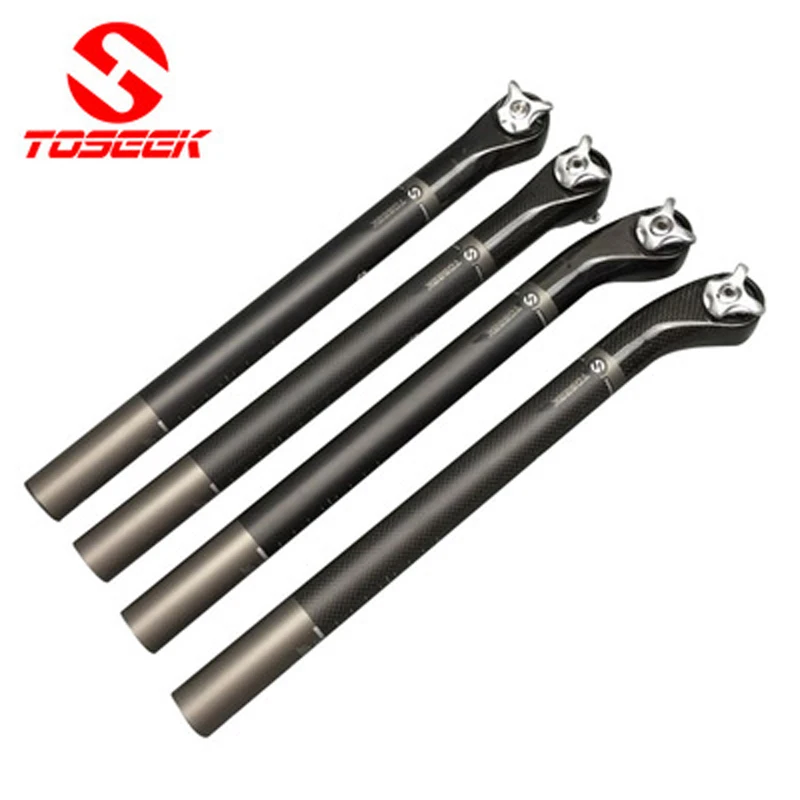 Подседельный штырь из углеродного волокна 27 2/30 8/31 6*400 мм|bicycle seatpost|setback seatpostseatpost 27.2