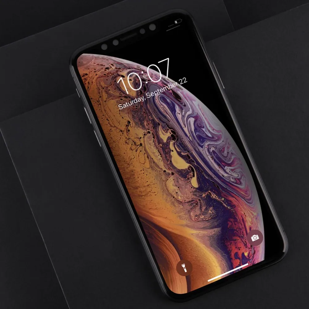 Антибликовое закаленное стекло протектор экрана для iPhone XS Max NILLKIN 3D AP+ MAX надежное закаленное стекло для iPhone XS Max 6,5''