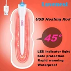 Умный термостат с USB-подогревом для мастурбаторов 45 градусов Цельсия секс-игрушки для мужчин с подогревом палочка для анального вагинального согревателя секс-шоп