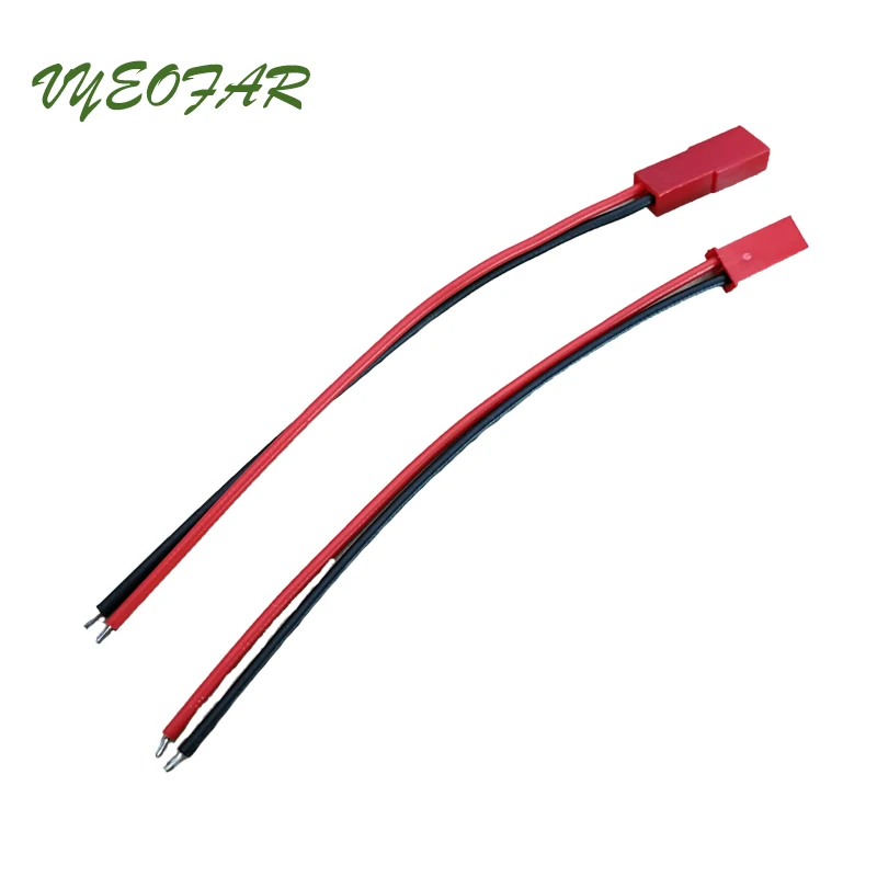 5 пар 2 Pin Jst разъем 2x10 см мужской женский SM жильный кабель гибкий проводник для