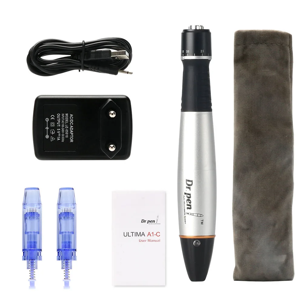 Dr. pen Ultima A1-C иглы наконечники картриджи 12 Pin иглы Электрический Микро прокатки Дерма система терапия профессиональная ручка